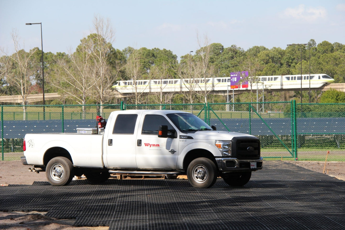 Tufftrack Grass Pavers 2’X2′