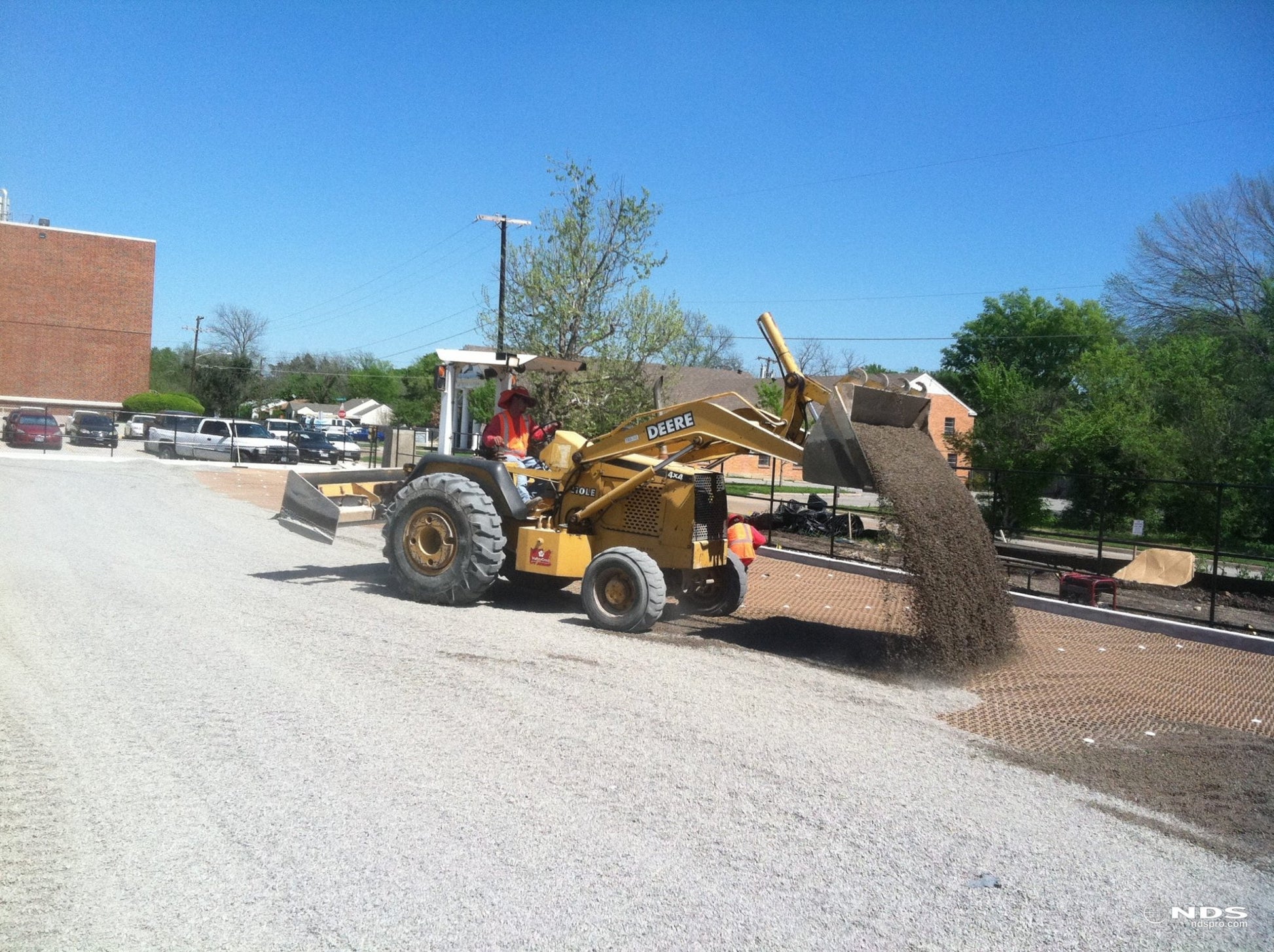 EZ Roll Gravel Paver 4’x150′ Roll - Landscape Drainage Proz