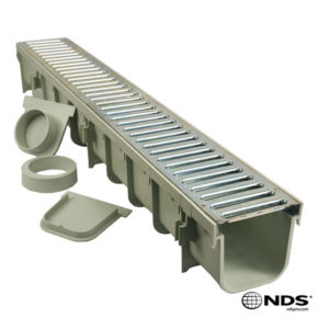 NDS 864 Pro Channel Kit – Galvanized Metal Grate 3-Pack